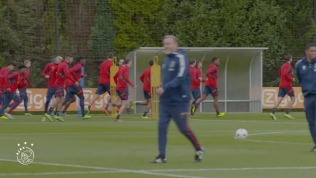 Ajax get ready to face Napoli